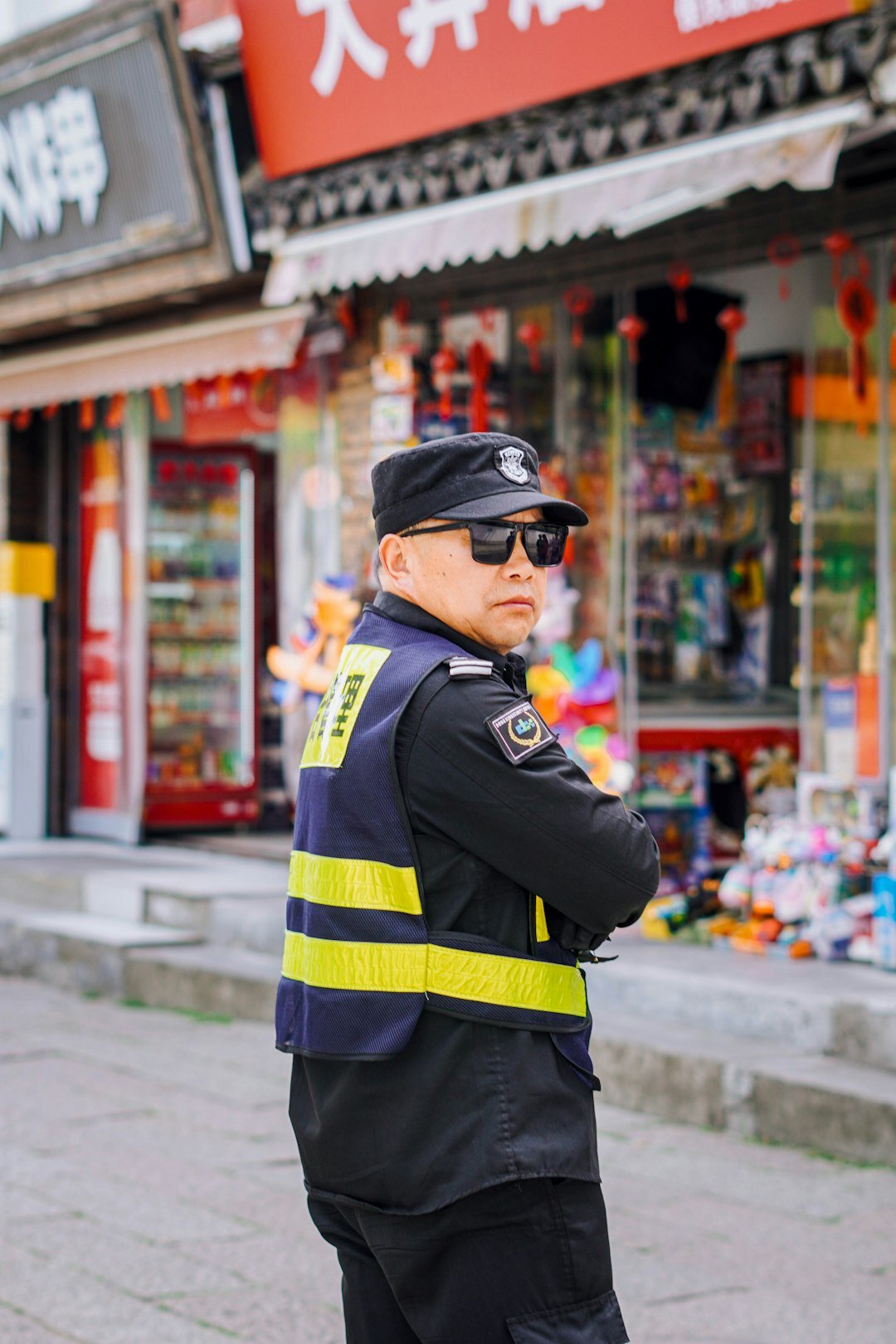security officer in store